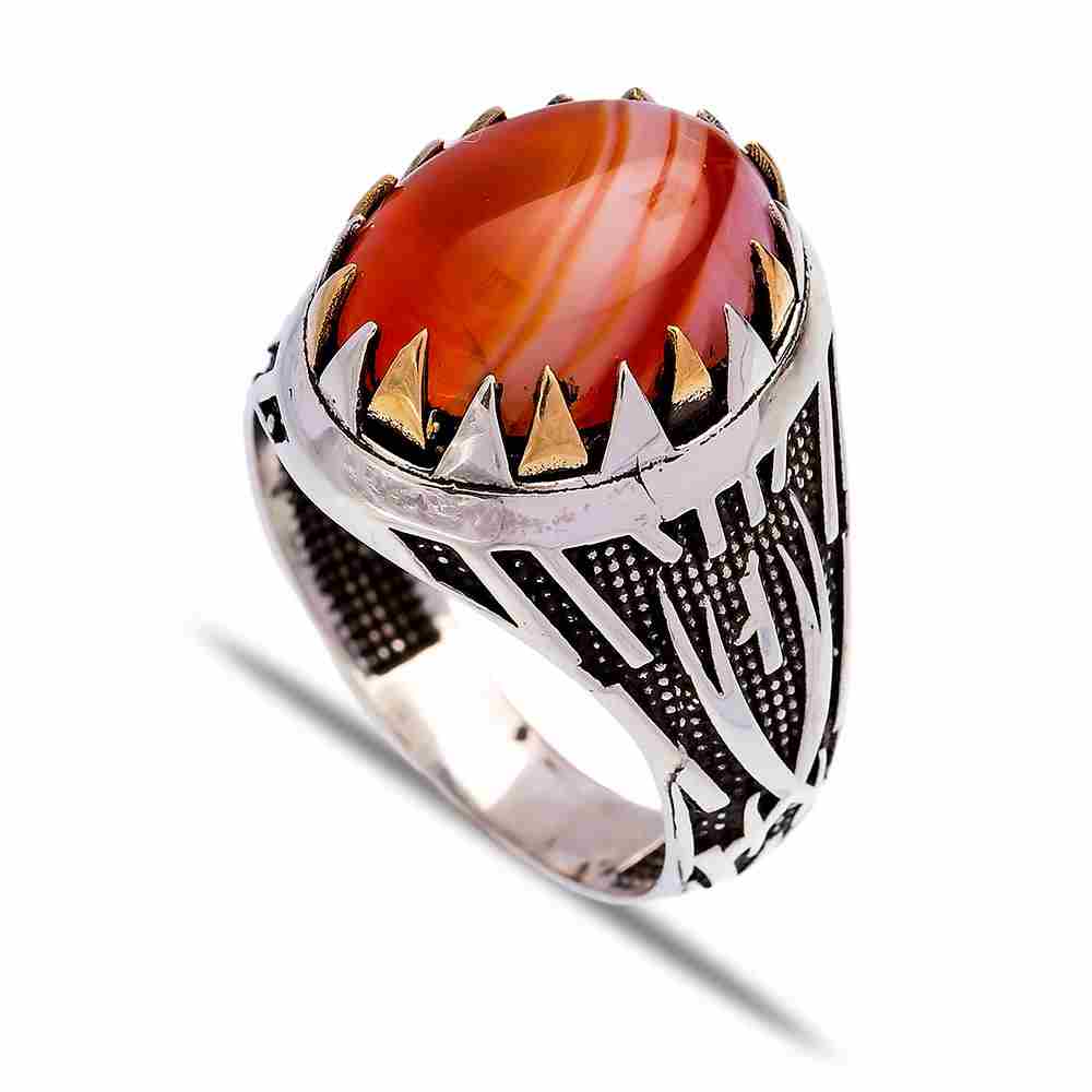 Wholesale Handcrafted Authentic Silver Men Ring